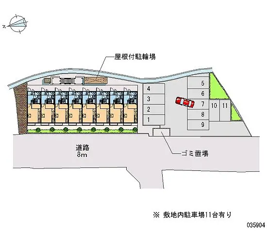 亀岡市下矢田町 月極駐車場